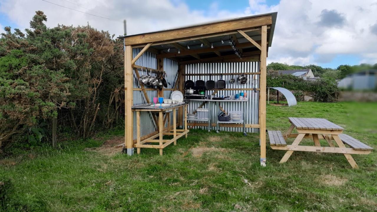 Cornish Skies Glamping Pool Kültér fotó