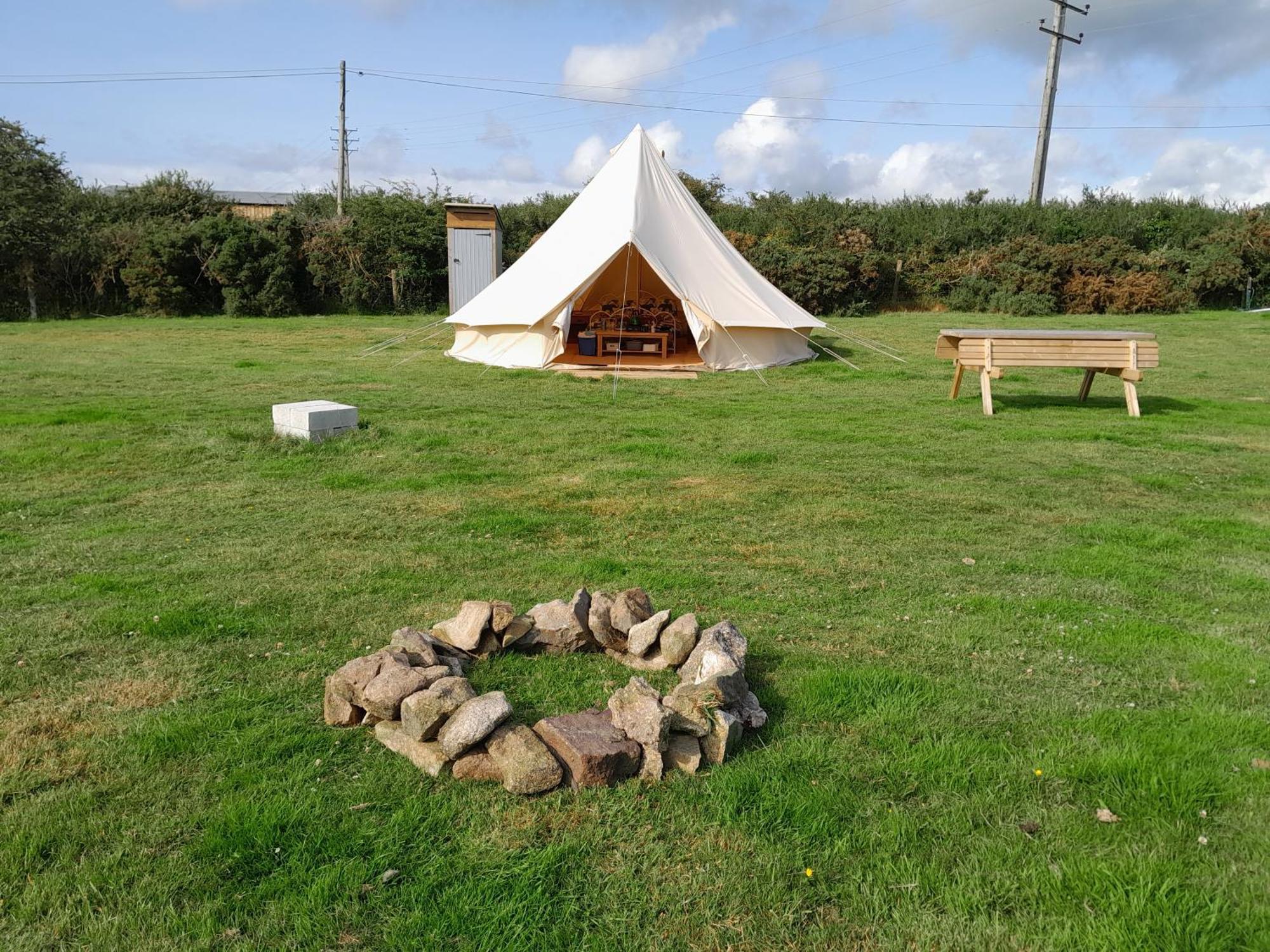 Cornish Skies Glamping Pool Kültér fotó
